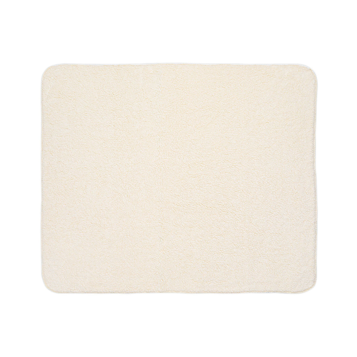 Sunset Meadow Sherpa Blanket — Cozy Fleece Throw with Nature Silhouette