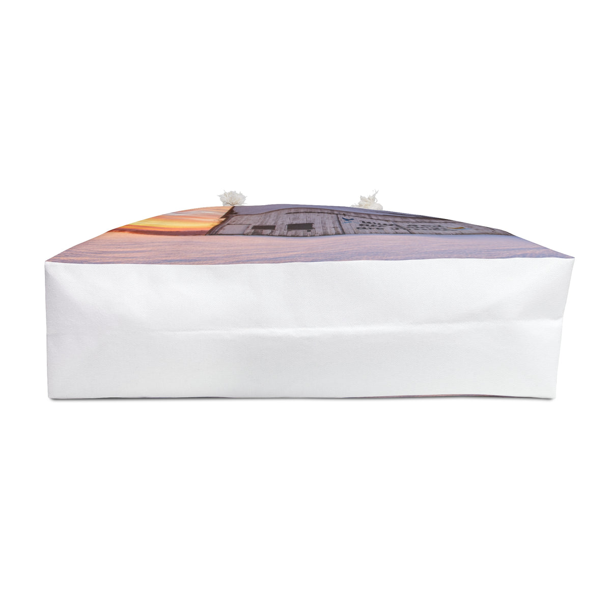 Inspirational Sunrise Weekender Bag – 'With God, All Things Are Possible' Travel Tote